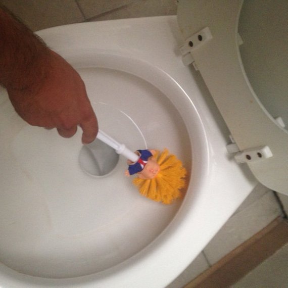 Trump Toilet Brush