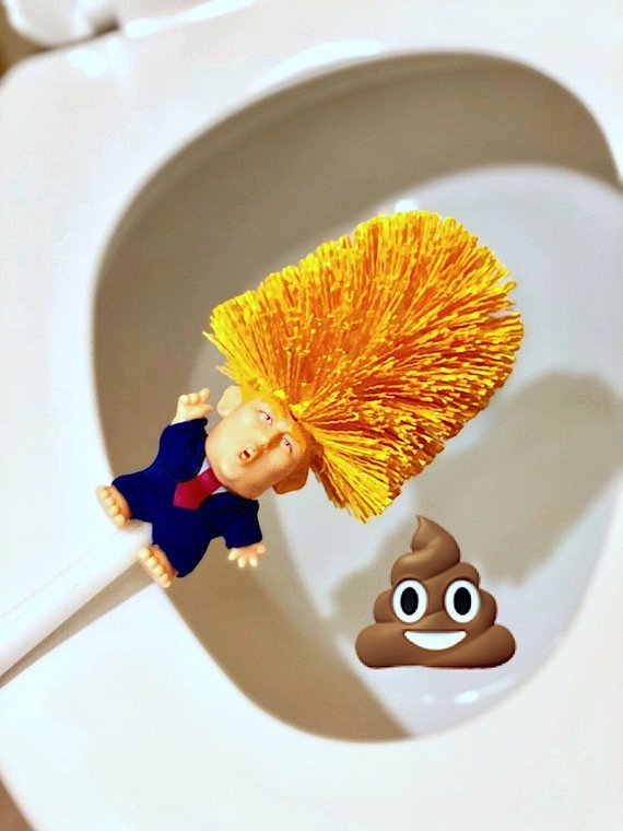 Trump Toilet Brush